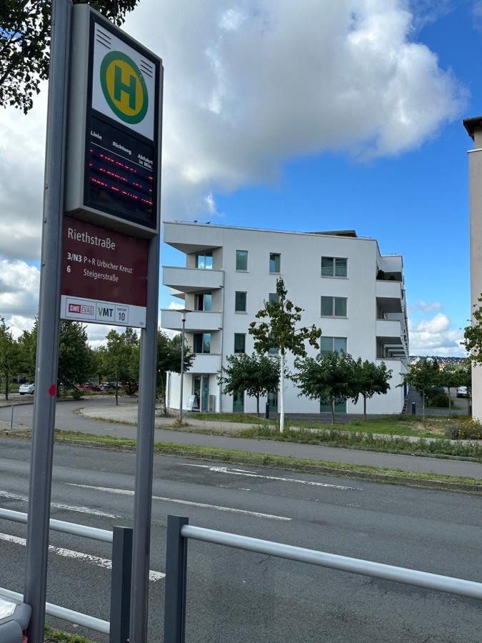 Bohnapartments - Nordkap-Suiten - Gratis Parkplatz - Moderner Neubau - Erdgeschoss - Fussbodenheizung Erfurt Esterno foto
