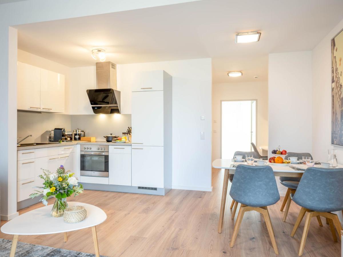 Bohnapartments - Nordkap-Suiten - Gratis Parkplatz - Moderner Neubau - Erdgeschoss - Fussbodenheizung Erfurt Esterno foto