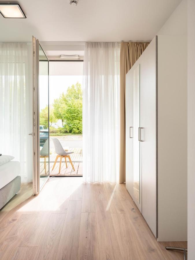 Bohnapartments - Nordkap-Suiten - Gratis Parkplatz - Moderner Neubau - Erdgeschoss - Fussbodenheizung Erfurt Esterno foto