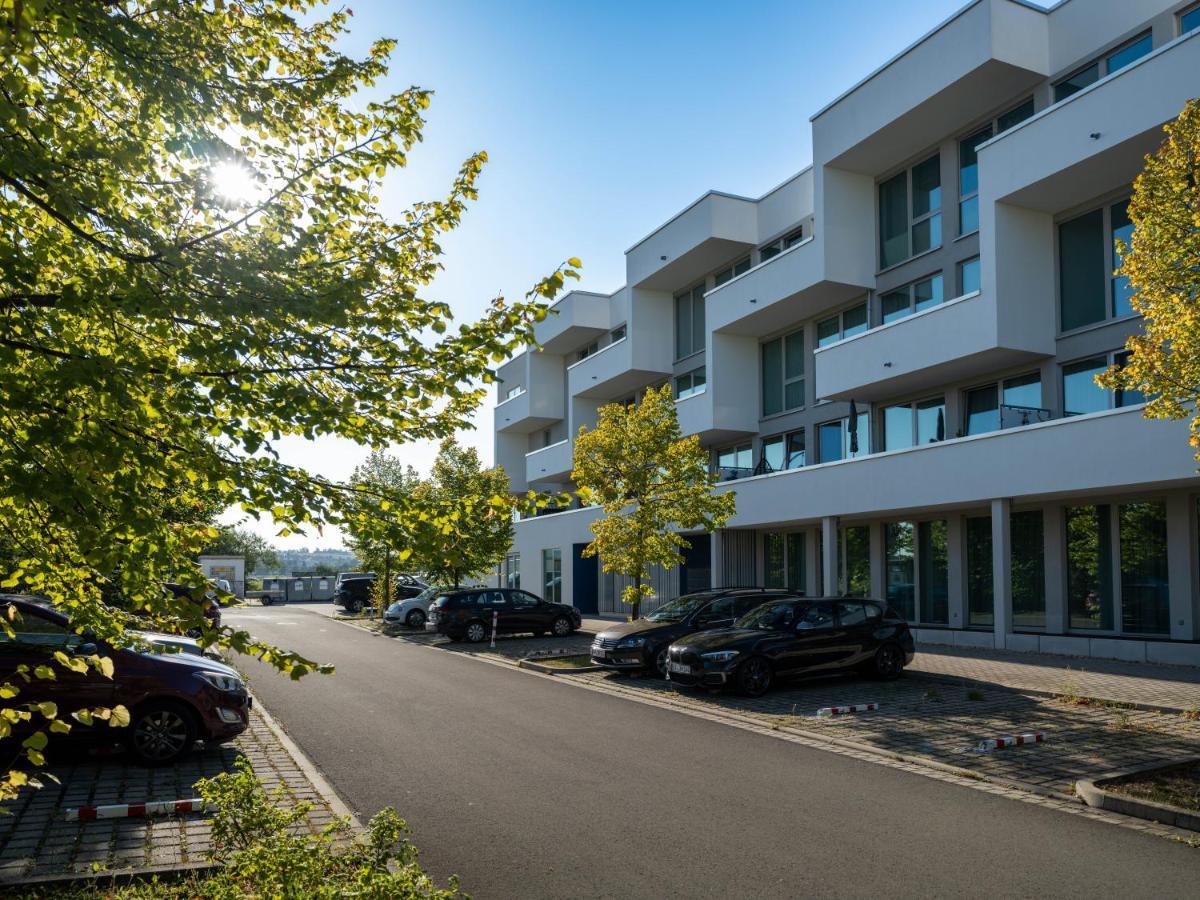 Bohnapartments - Nordkap-Suiten - Gratis Parkplatz - Moderner Neubau - Erdgeschoss - Fussbodenheizung Erfurt Esterno foto