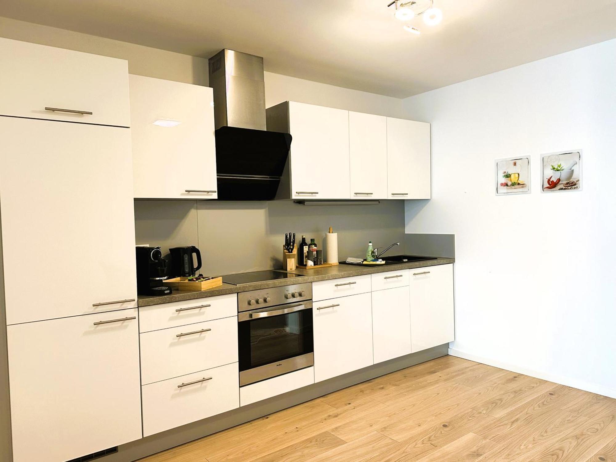 Bohnapartments - Nordkap-Suiten - Gratis Parkplatz - Moderner Neubau - Erdgeschoss - Fussbodenheizung Erfurt Esterno foto