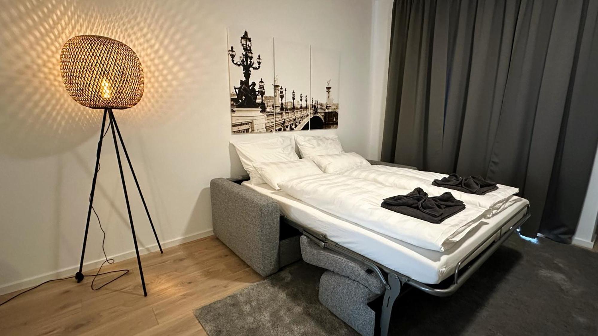 Bohnapartments - Nordkap-Suiten - Gratis Parkplatz - Moderner Neubau - Erdgeschoss - Fussbodenheizung Erfurt Camera foto