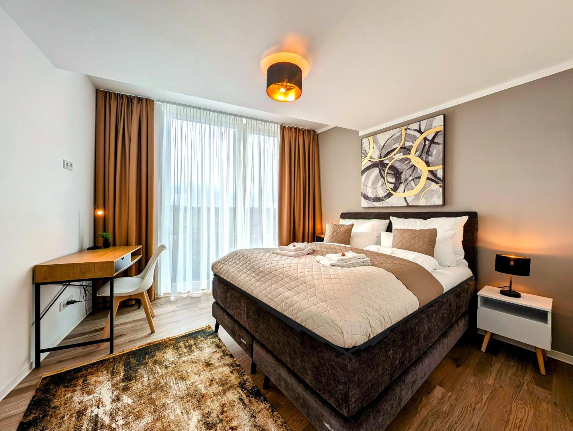 Bohnapartments - Nordkap-Suiten - Gratis Parkplatz - Moderner Neubau - Erdgeschoss - Fussbodenheizung Erfurt Esterno foto