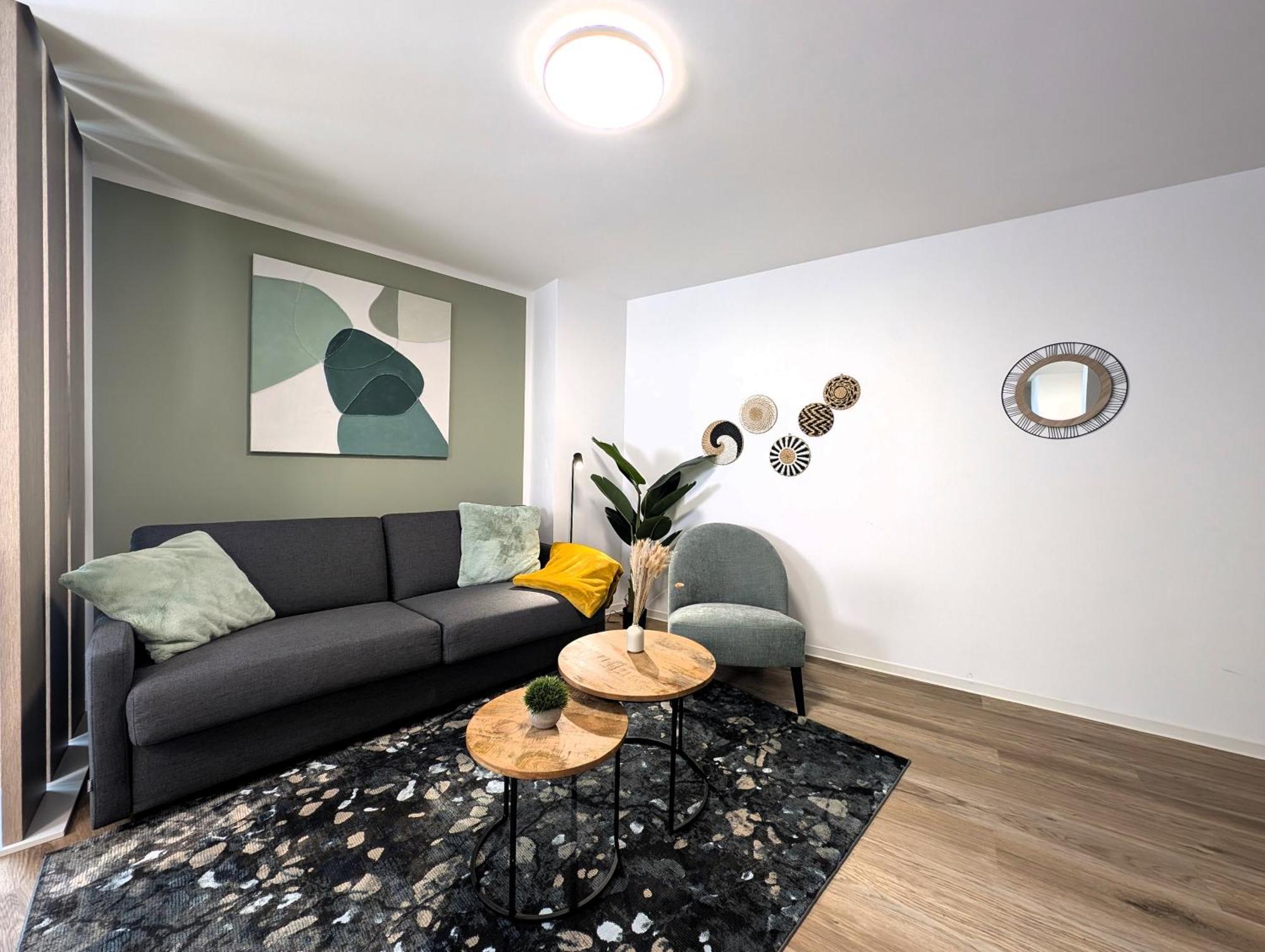 Bohnapartments - Nordkap-Suiten - Gratis Parkplatz - Moderner Neubau - Erdgeschoss - Fussbodenheizung Erfurt Esterno foto
