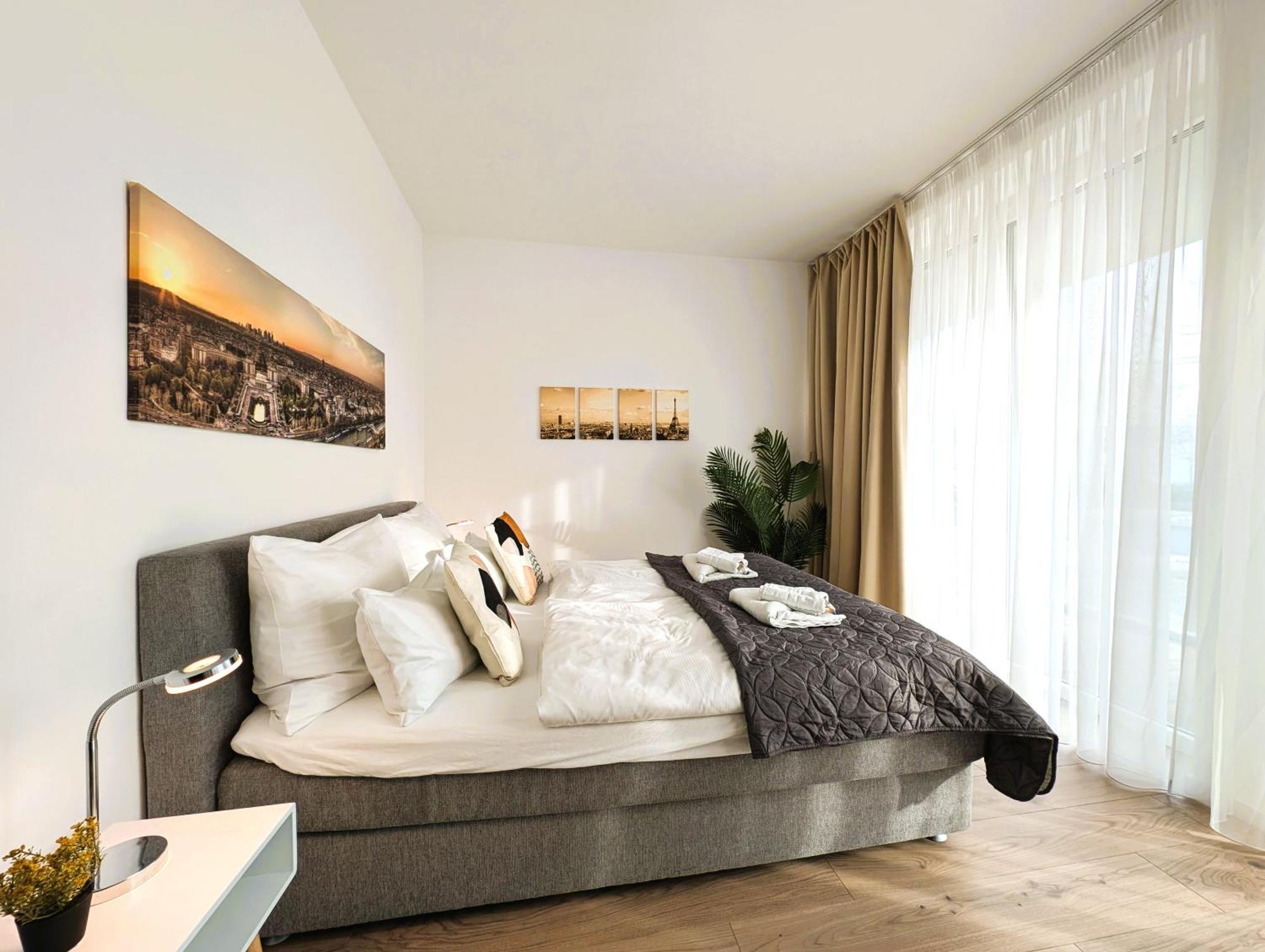 Bohnapartments - Nordkap-Suiten - Gratis Parkplatz - Moderner Neubau - Erdgeschoss - Fussbodenheizung Erfurt Esterno foto